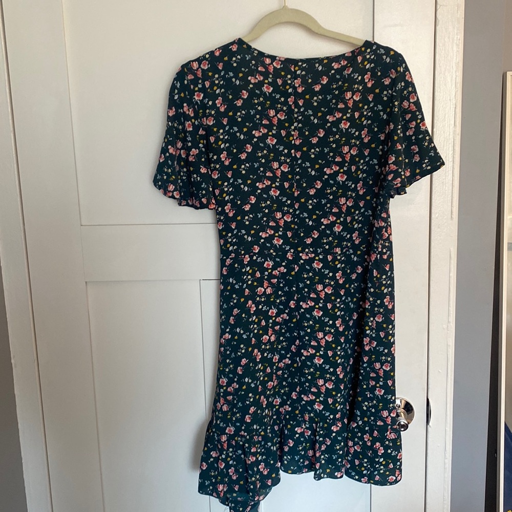 Spring wrap dress